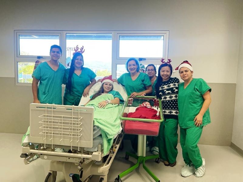 Geburt im Krankenhaus México Costa Rica