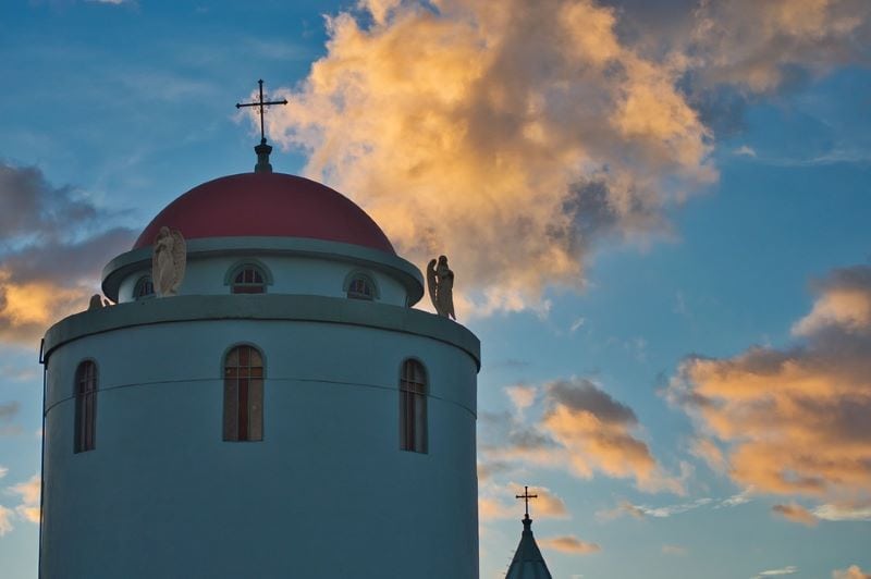 église locale au Costa Rica