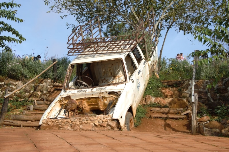 Car accident in Chiang Mai