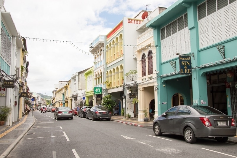 parking in phuket old town
