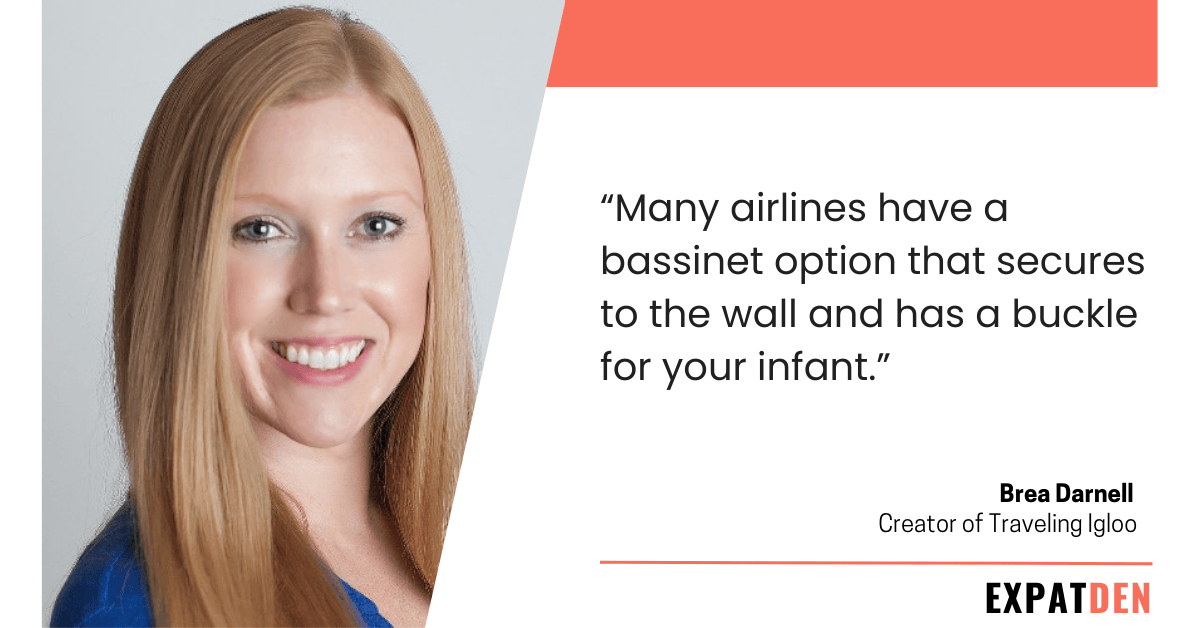 Traveling With A Baby On An Airplane