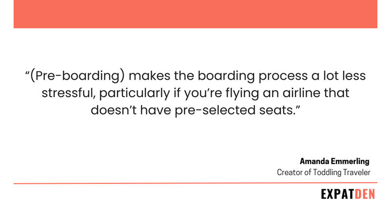 how to travel on a plane with a baby