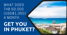 living in phuket with 50000 thai baht per month