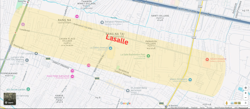 Lasalle map