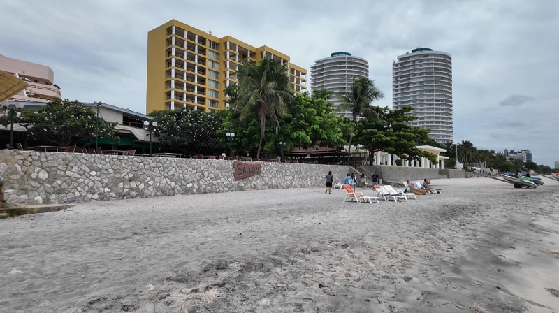 cloudy Hua Hin