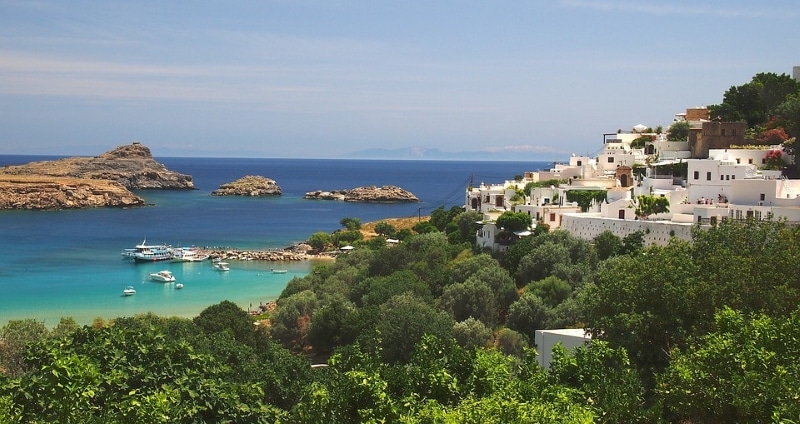 rhodes island in greece.