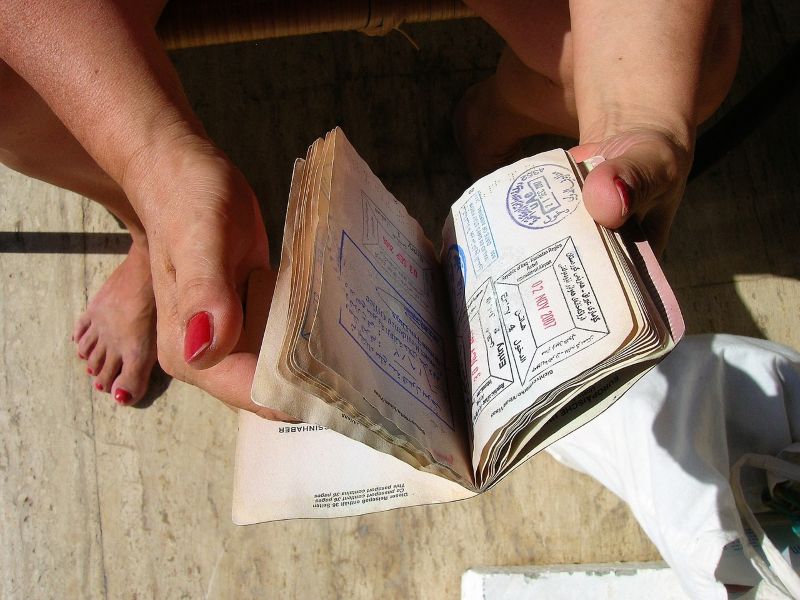 passport page