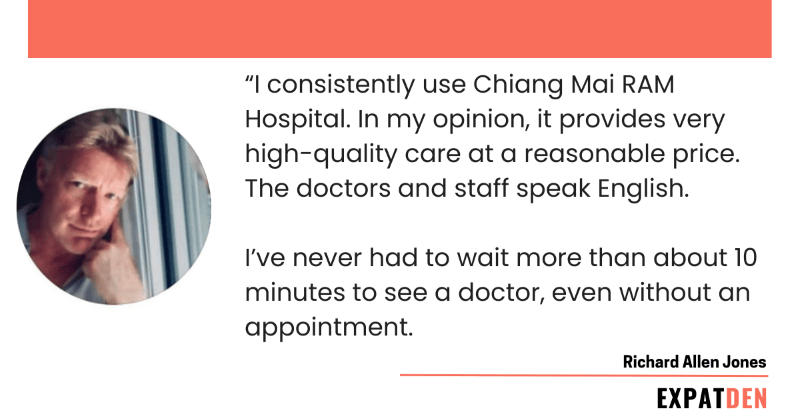 Chiang Mai Ram hospital reviews