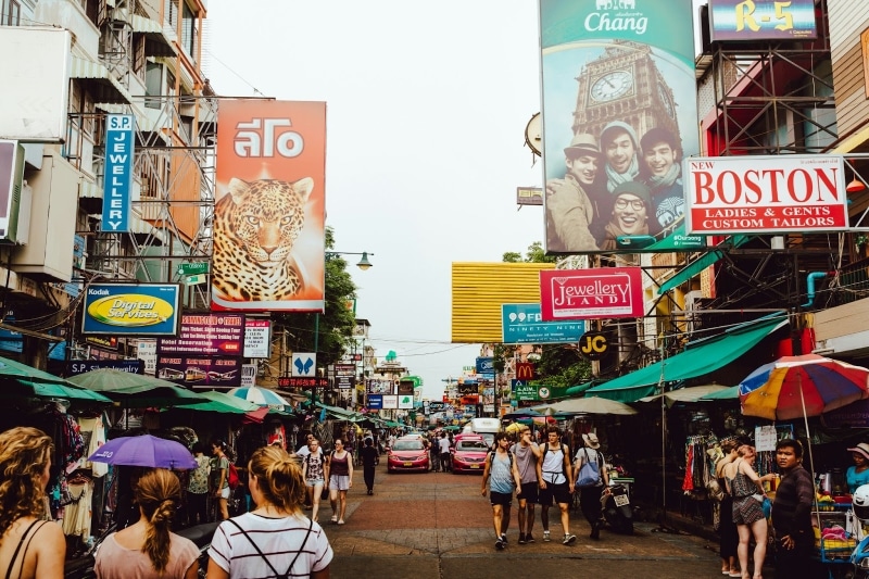 Khao San road