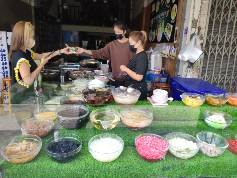 dessert shop in Bangkok