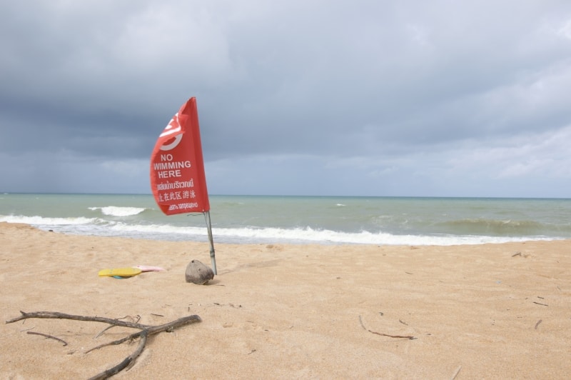 red flag Phuket