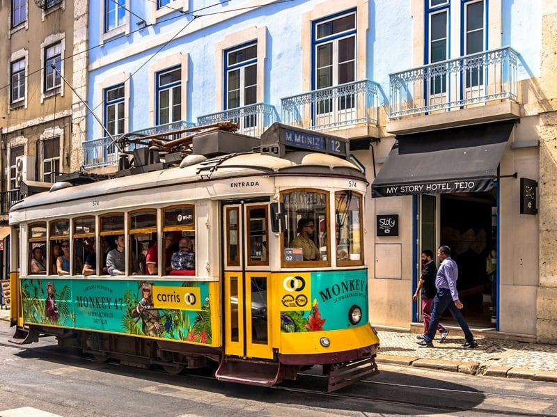 Lisbon's timeless streets attract tourists and expats alike.