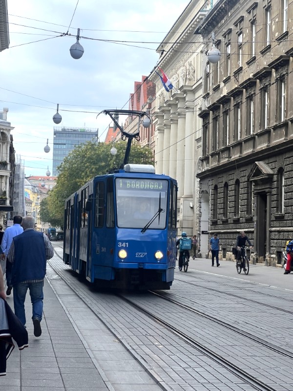 Tram in Zagreb
