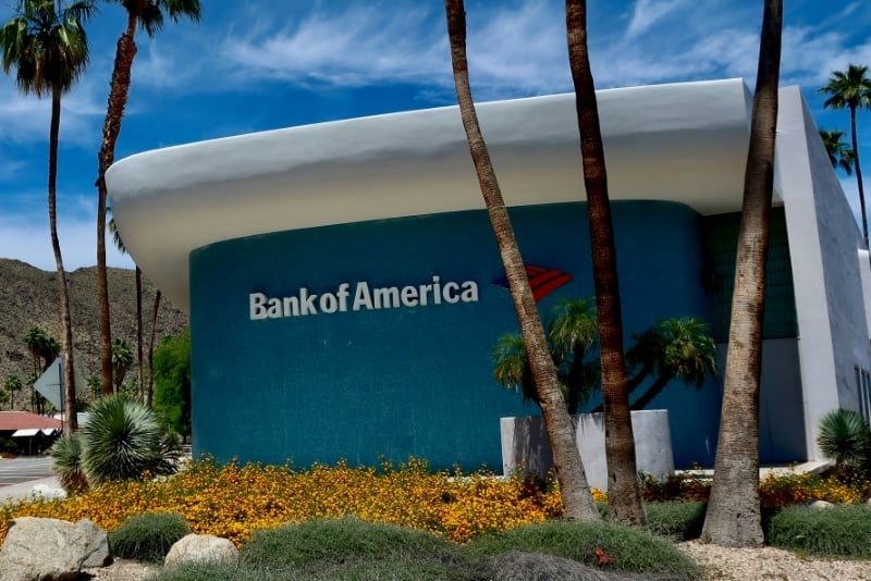 bank of america in the US