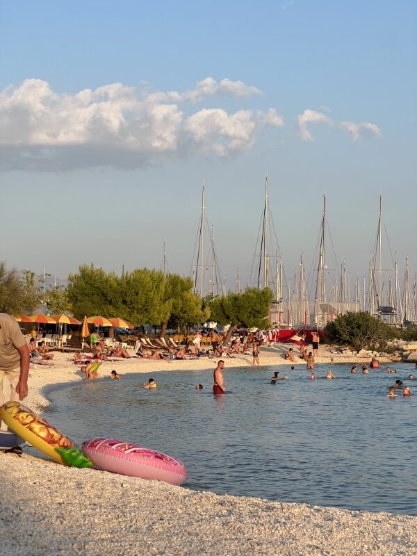 Beach in Split