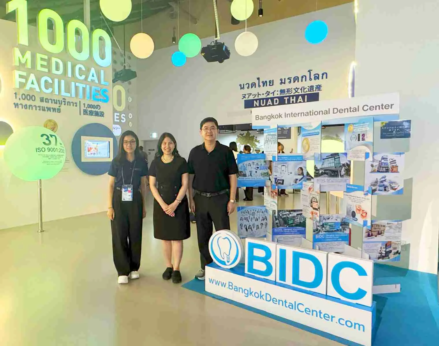 This is Lucinda Chen, Director of BIDC, with her team at the World Expo Osaka 2025.