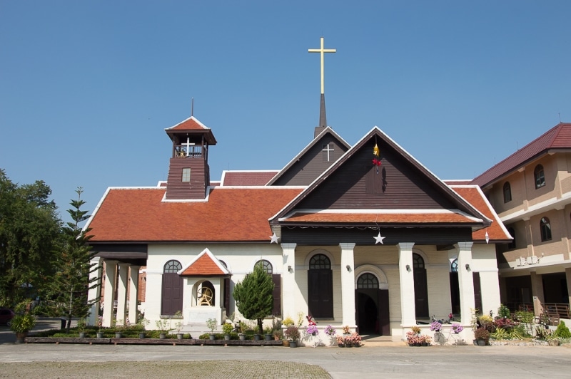 iglesia en Chiang Rai