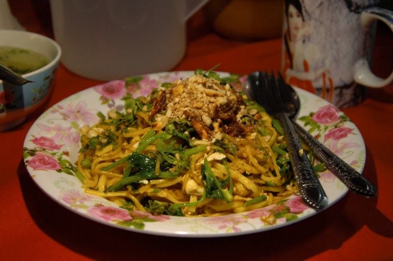 fideos secos en Chiang Rai