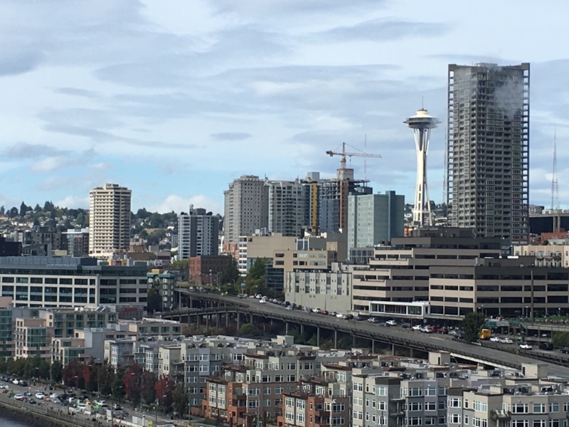 Seattle view from above