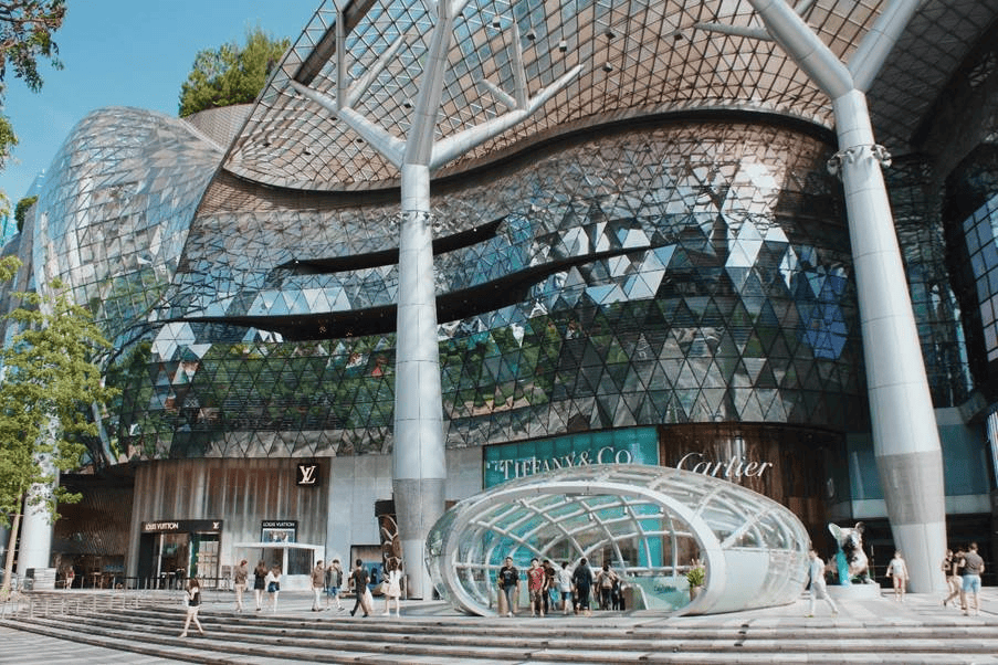 Ion Shopping Mall in Orchard