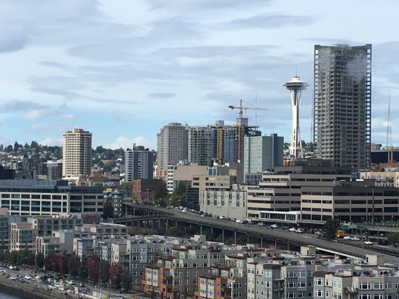 Seattle view from above