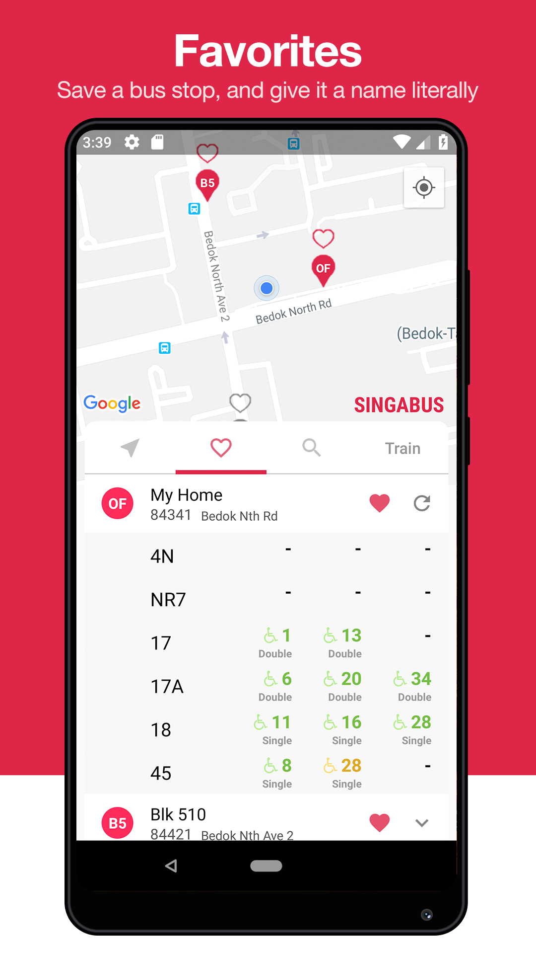 Singabus is my go-to bus app. 