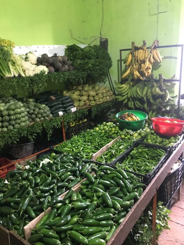Neighborhood Vegetable Market in Veracruz