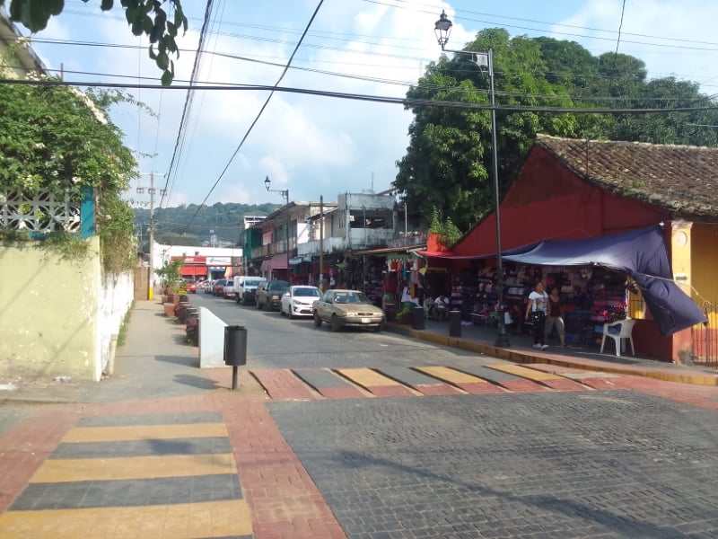 Street View Downtown in Veracruz