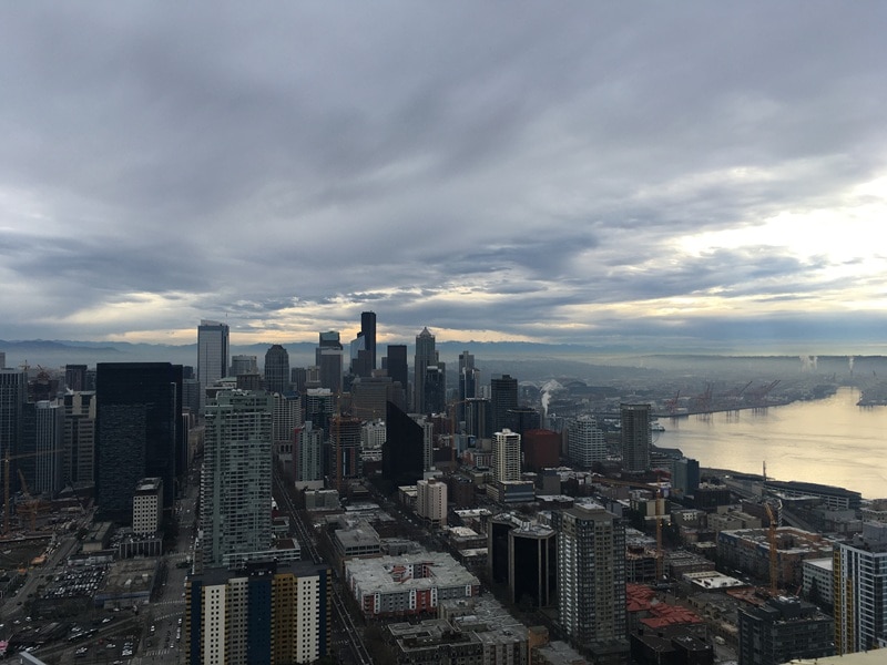 Seattle view from top