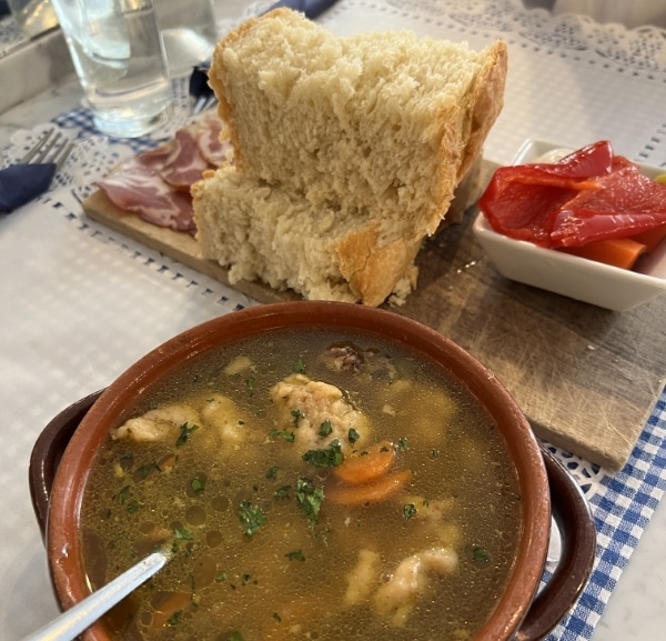 soup in Croatia