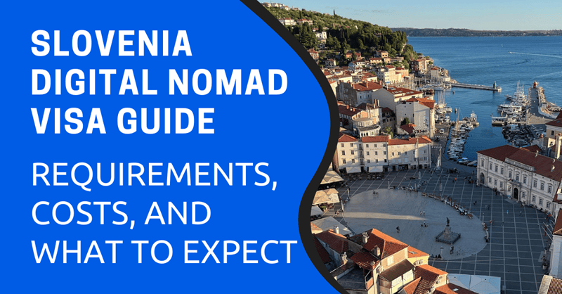 Slovenia Digital Nomad Visa Guide (2026) Requirements, Costs, and What to Expect