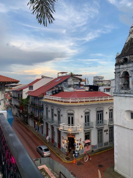 Casco Viejo historic district in Panama City