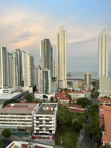 Avenida Balboa waterfront in Panama City