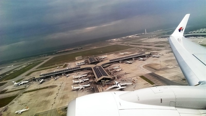 Klia2 terminal building in Kuala Lumpur