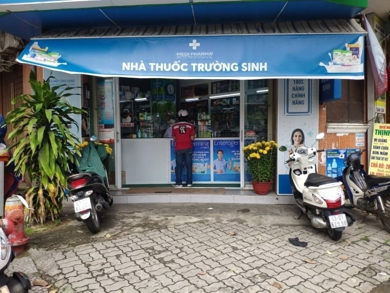 Local pharmacy in Vietnam