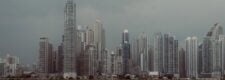 Panama City skyline of condo towers